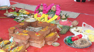 bhoomi pooja for house construction
